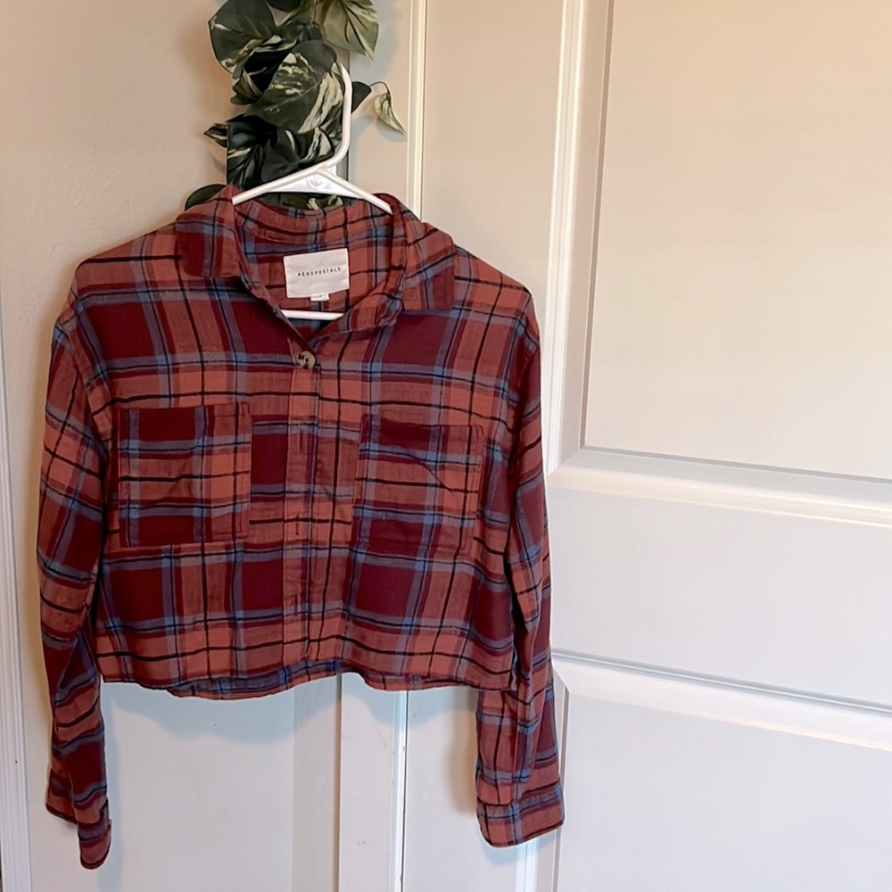 Aeropostale Flannel size small